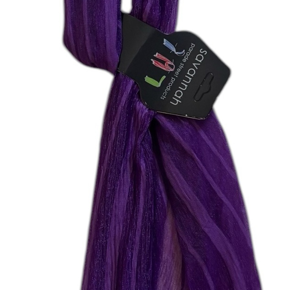 Purple Accessory Scarf - Picture 3 of 4